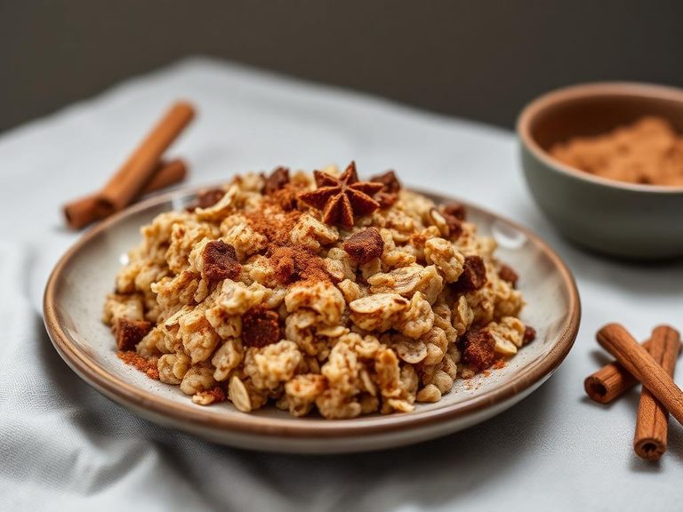 Brown sugar cinnamon oatmeal