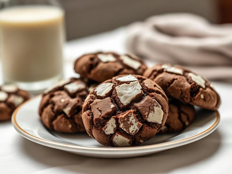 Brownie Crinkle Cookies