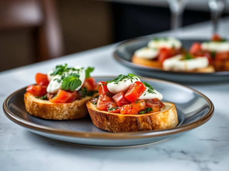 Bruschetta with Burrata