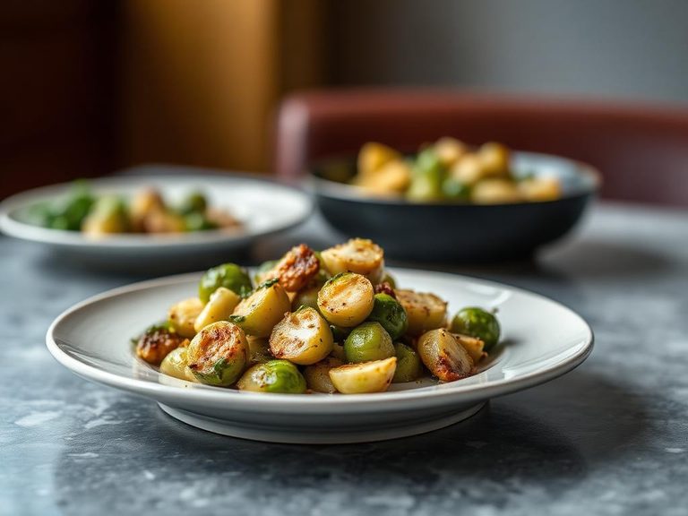 Brussels sprouts hash