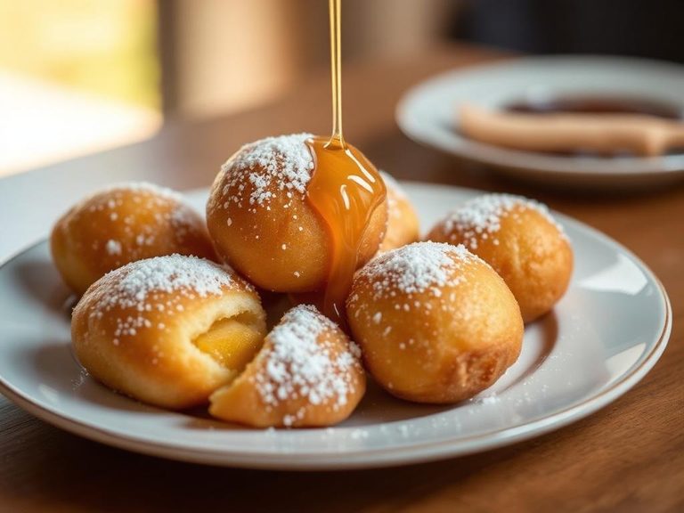 Buñuelos con Miel