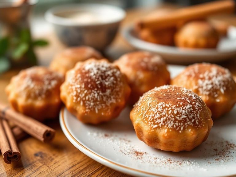 Buñuelos with Cinnamon-Sugar