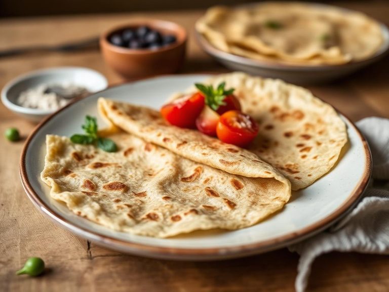 Buckwheat and Brown Rice Flour Crêpes