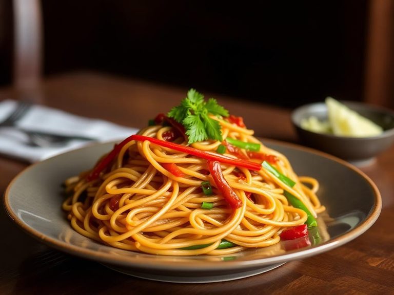 Buddha's Delight Lo Mein
