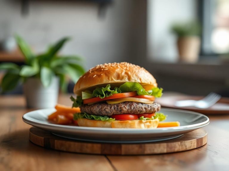 Burger bun substitute