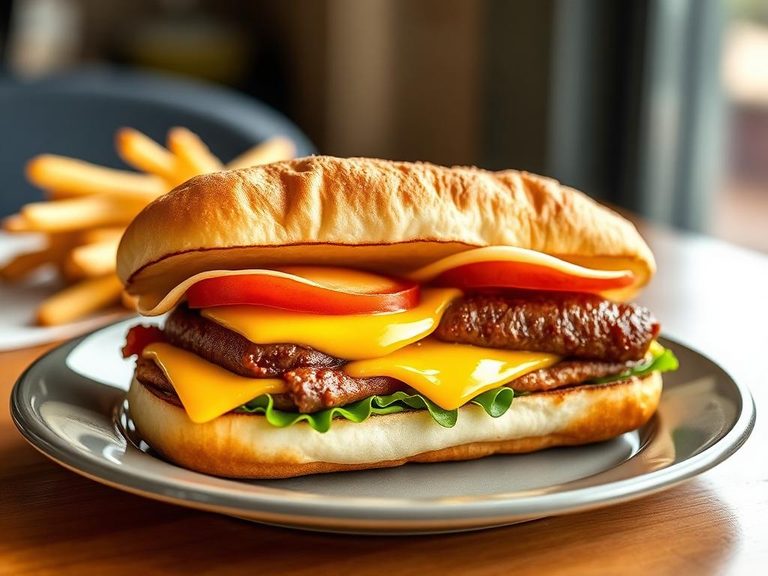 Burger King Croissan'wich with Sausage, Egg & Cheese