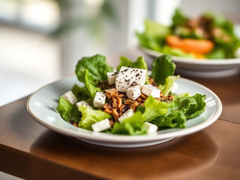 Butter Lettuce Salad with Goat Cheese