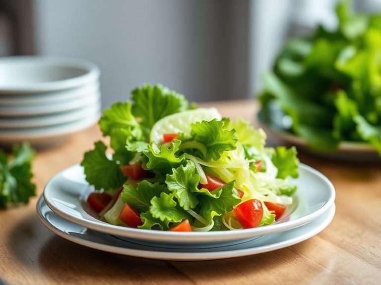 Butter lettuce salad