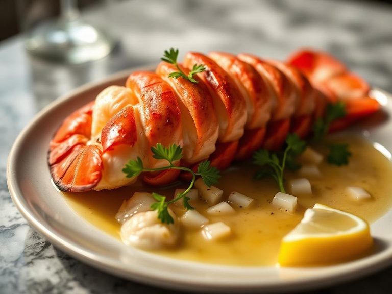 Butter-Poached Lobster Tail