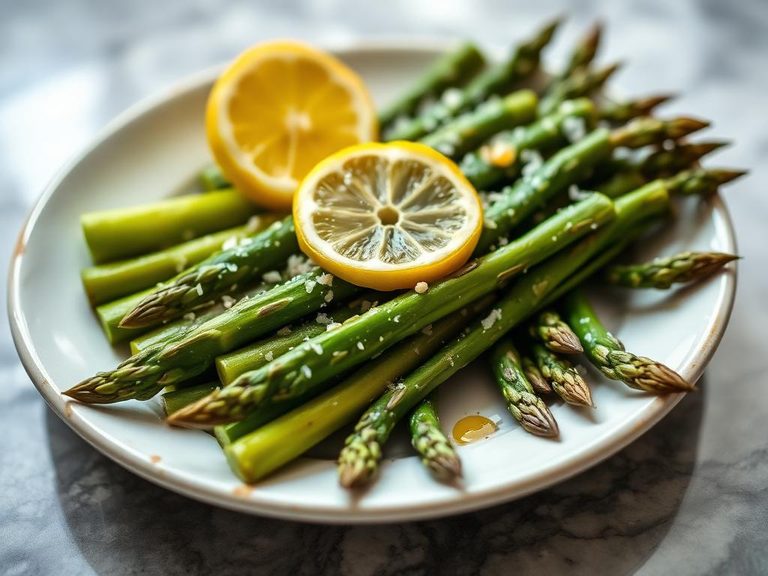 Buttered Asparagus with Lemon