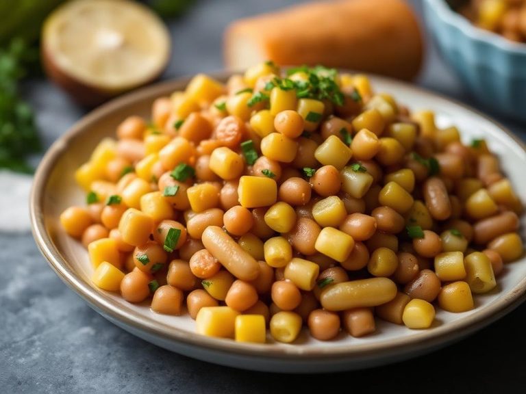 Buttered Lima Beans and Corn