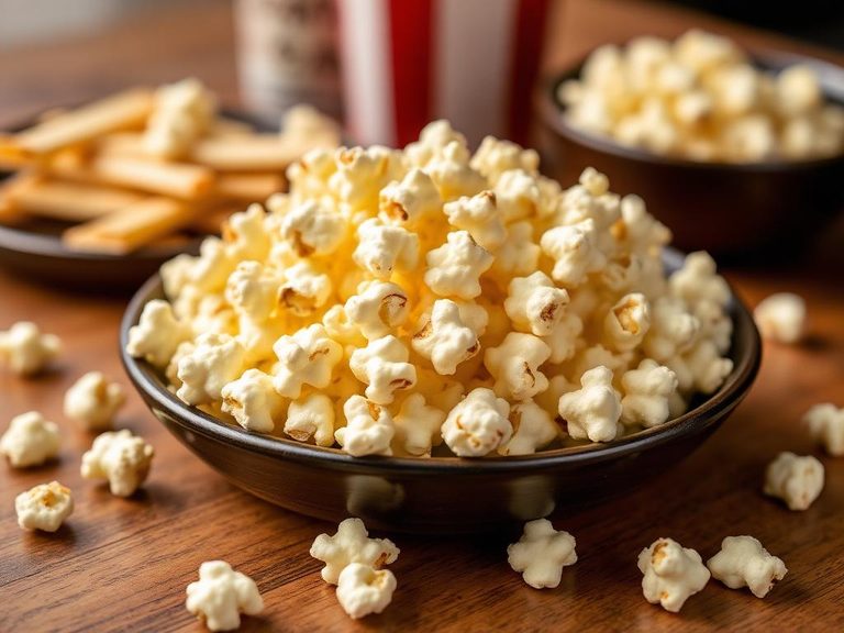 Buttered popcorn