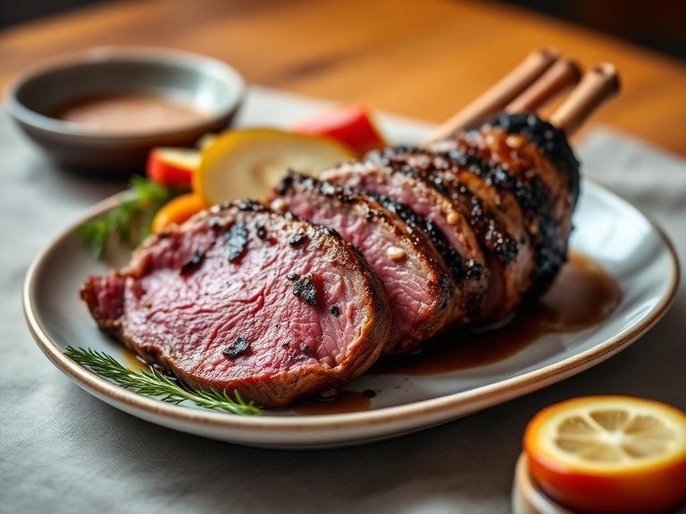 Butterflied Lamb Loin for the Grill