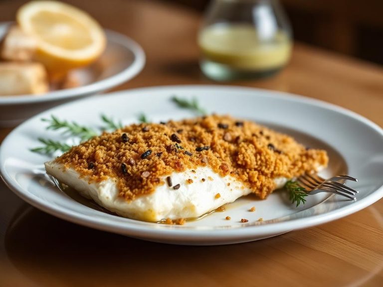 Butternut Crusted Fish