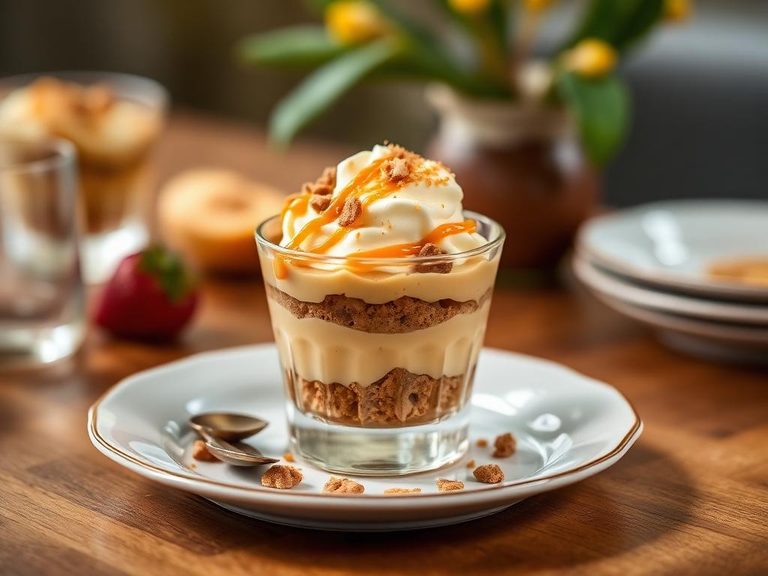 Butterscotch Pudding Parfait