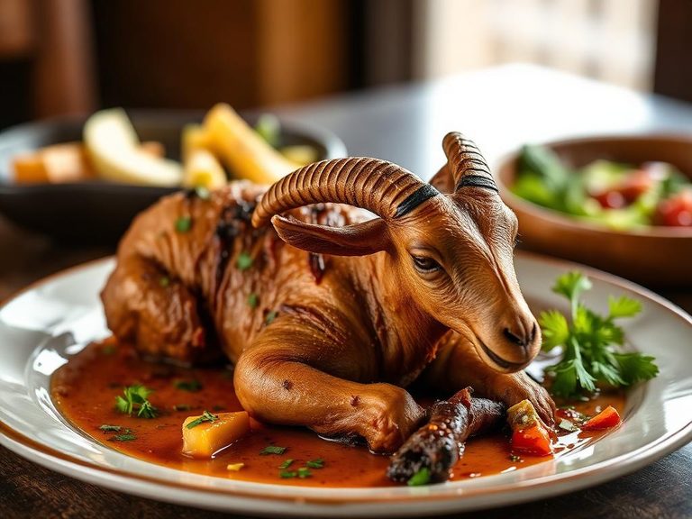 Cabrito (Mexican roasted young goat)
