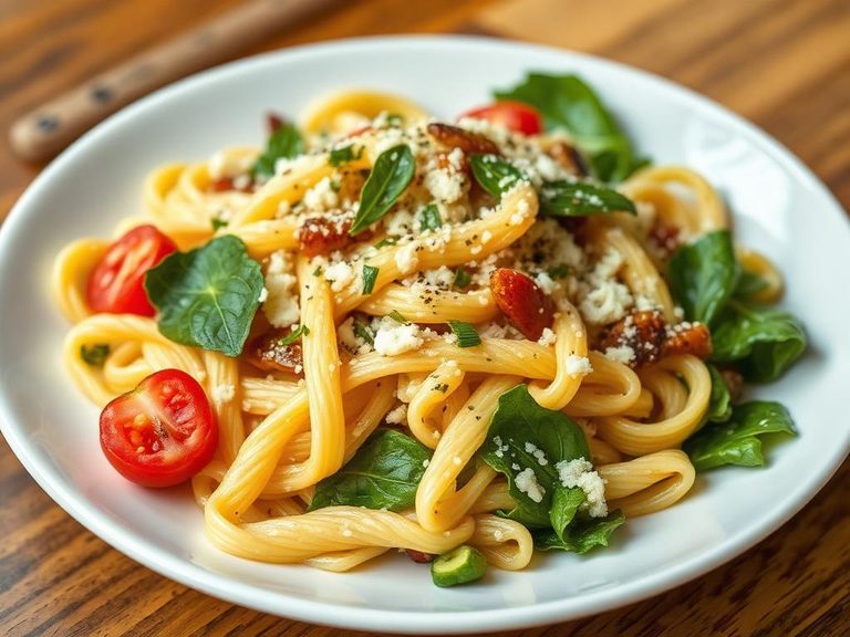 Caesar-flavored Pasta Salad