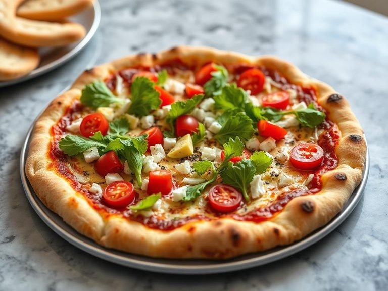 Caesar Salad Pizza
