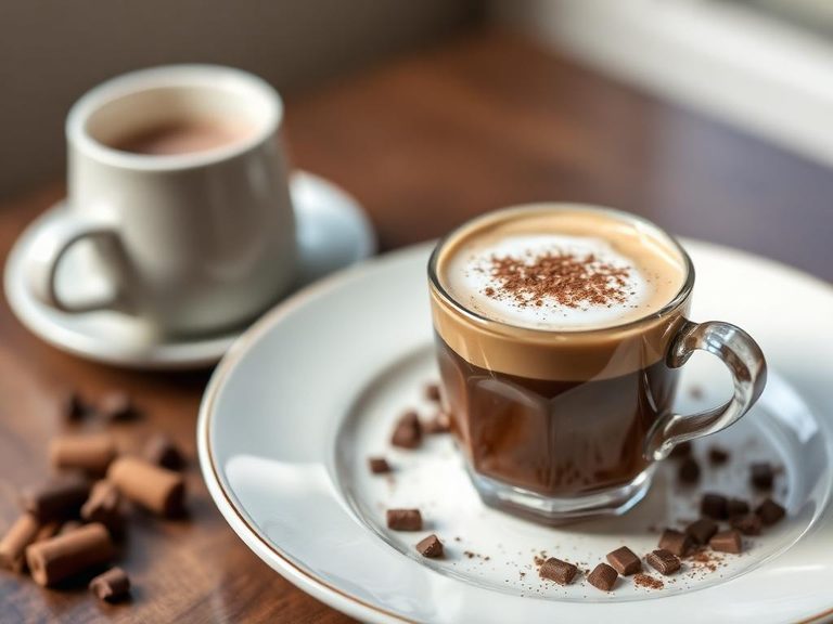Café au Lait with Chocolate