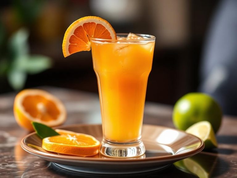Caffeinated Citrus Cocktail
