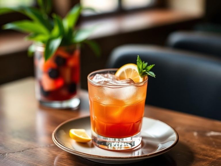 Caffeine-Free Mocktail