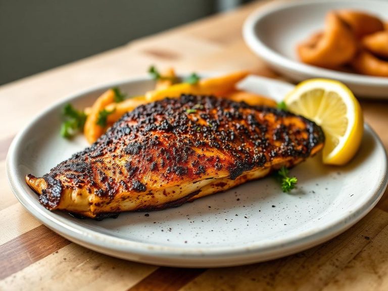 Cajun Blackened Catfish