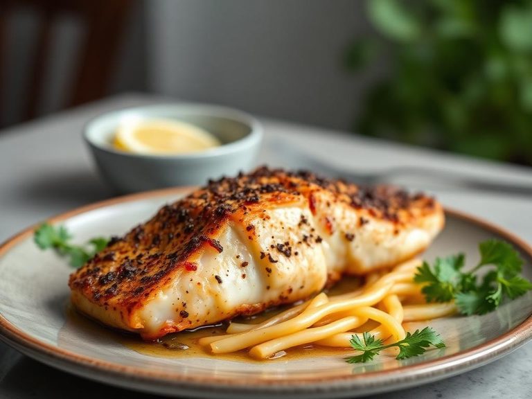 Cajun Blackened Tilapia