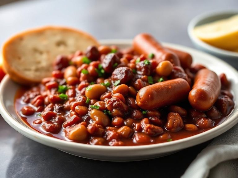 Cajun red beans and sausage