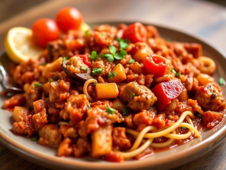 Cajun-style jambalaya