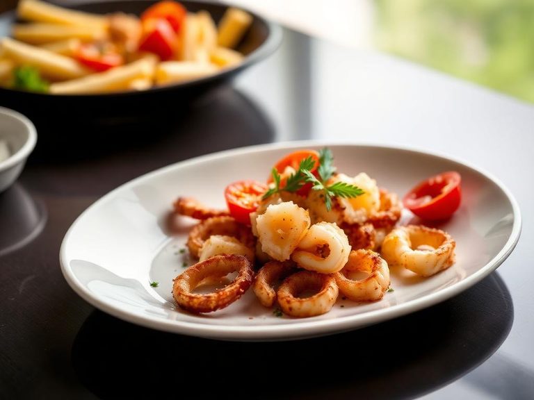 Calamari (as a preparation style)
