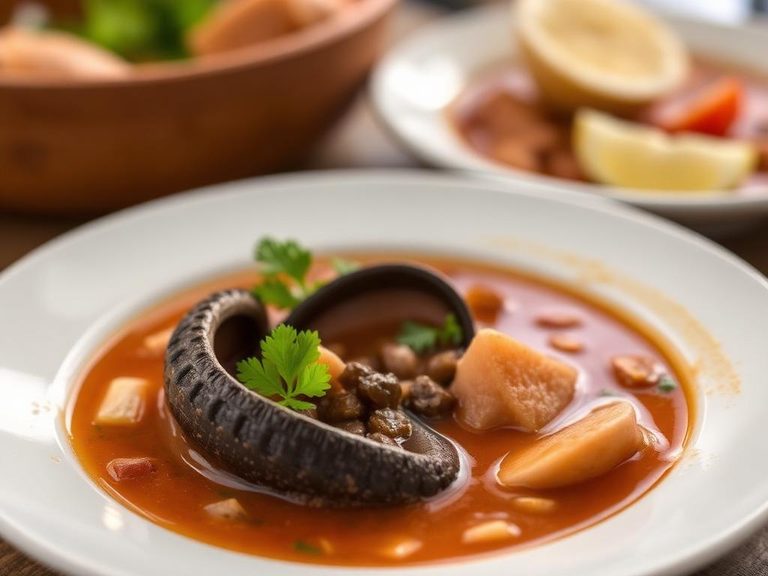 Caldo de Caracol (Snail Soup, Caribbean)