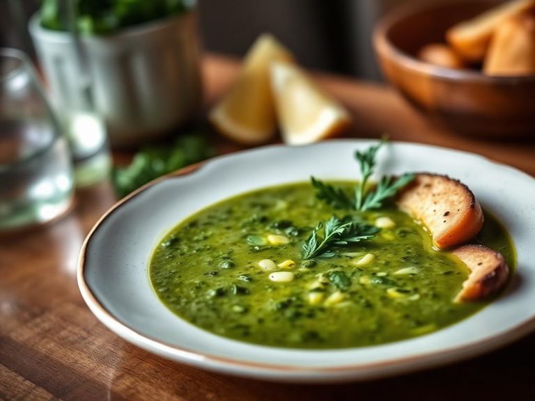 Caldo Verde (Portuguese green soup)