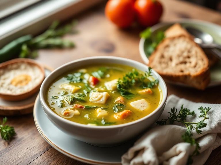 Caldo Verde (Portuguese soup)