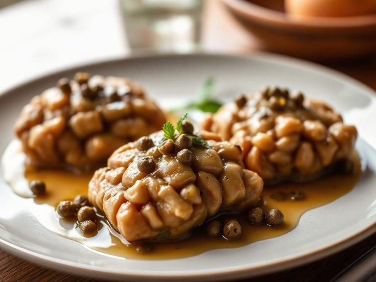 Calf's Brains with Brown Butter and Capers (German)