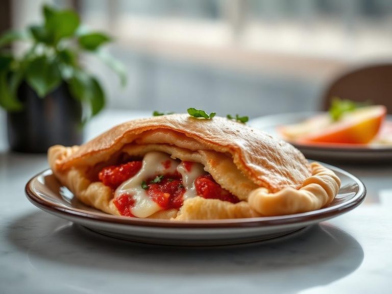 Calzone (stuffed with pepperoni and cheese)