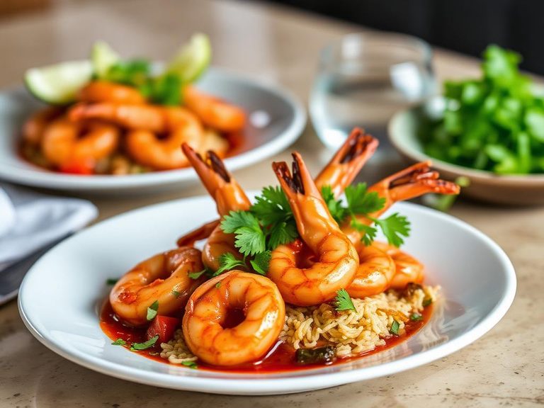 Camarones a la Diabla