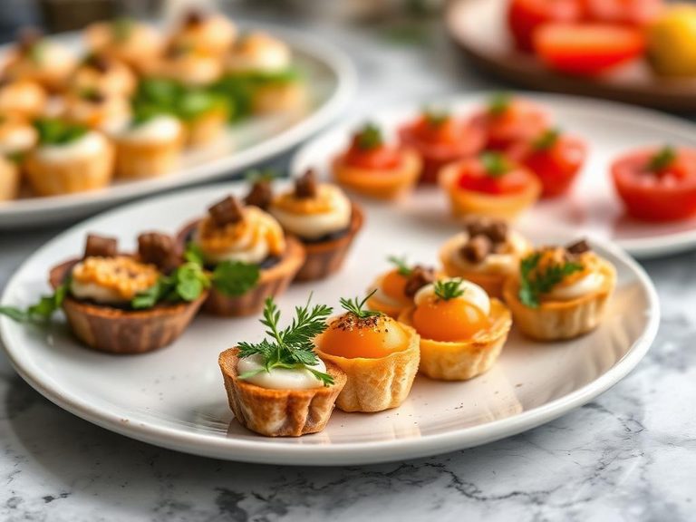 Canapés and Hors d'oeuvres