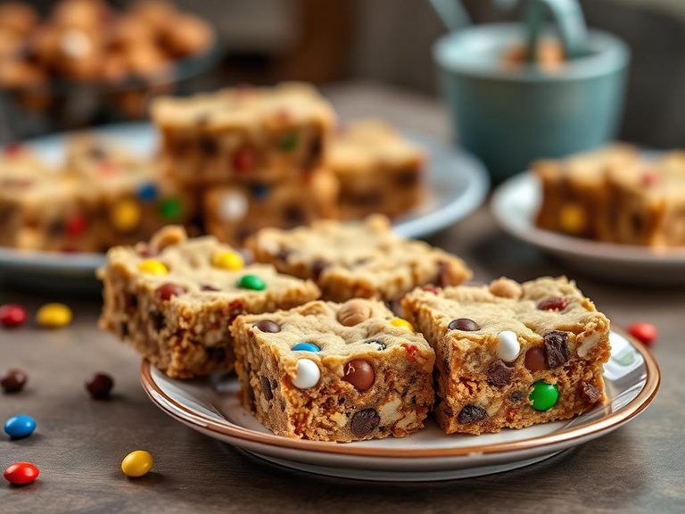 Candy Bar Cookie Bars