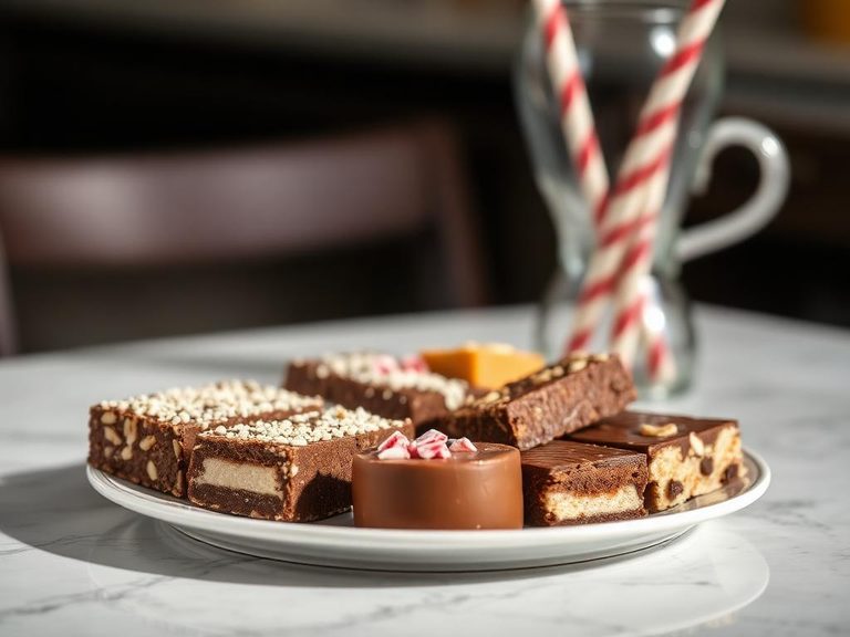 Candy bars and confections