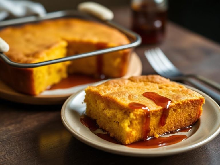 Cane Syrup Cornbread