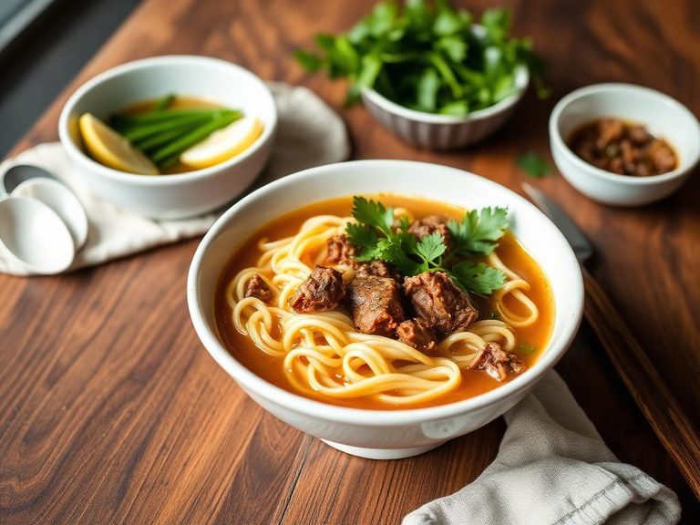 Canned Beef Noodle Soup