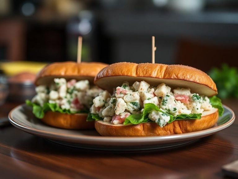Canned Fish Salad Sandwiches