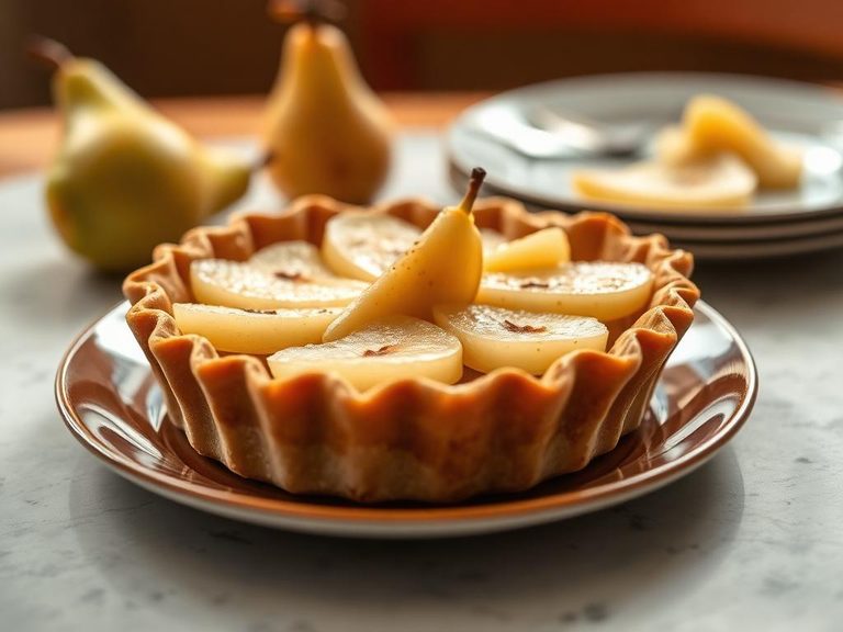 Canned Pear Pie