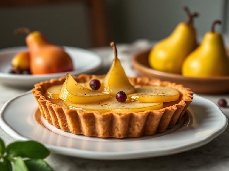 Canned Pear Tart