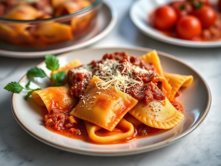 Canned Ravioli Bake