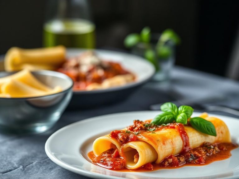 Cannelloni with Meat Ragù