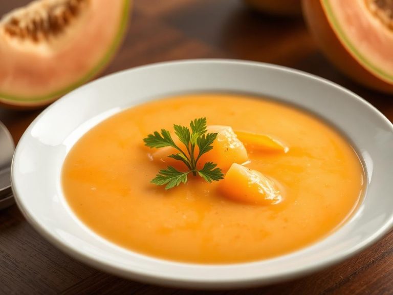 Cantaloupe Soup (Chilled)