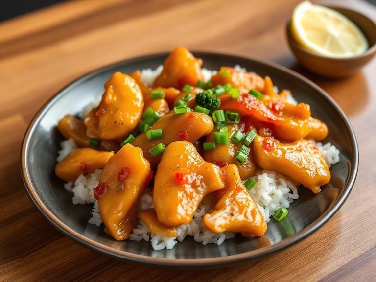 Cantonese Lemon Chicken