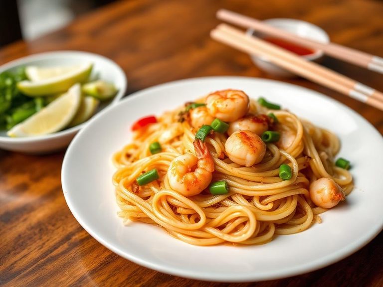 Cantonese Shrimp Chow Fun