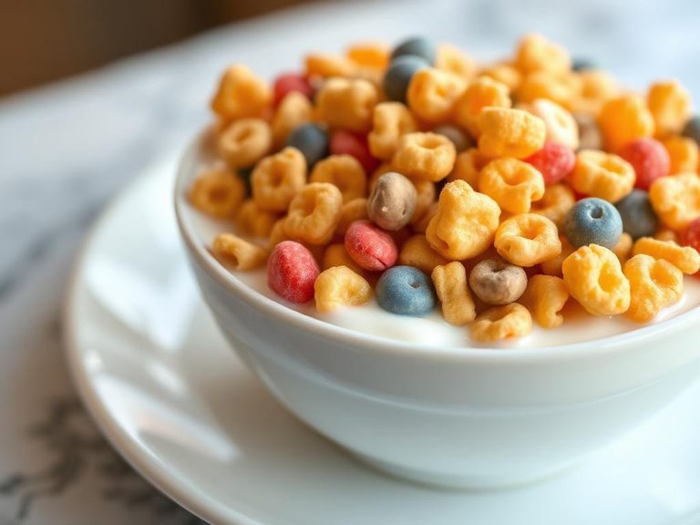 Cap'n Crunch with Milk